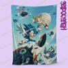 Sonic and Friends Super Soft Fleece Blanket-Various Sizes and Designs