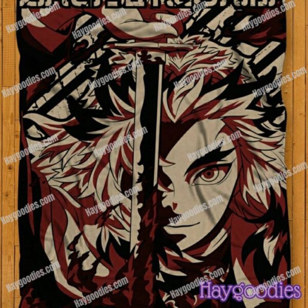 120976.jpg Demon Slayer Soft Fleece Blanket-Various Sizes and Designs