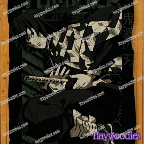 120984.jpg Demon Slayer Soft Fleece Blanket-Various Sizes and Designs