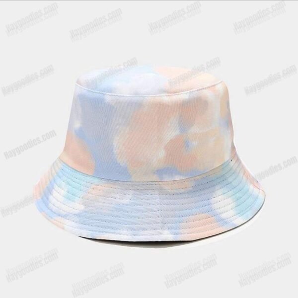 1626437878622_1.jpg Multicolor Tie-dye Reversible Bucket Hat