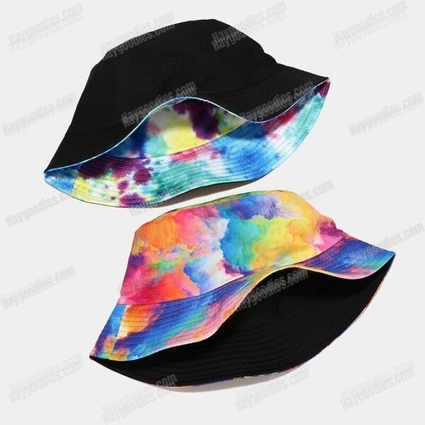 1626437888329_0.jpg Multicolor Tie-dye Reversible Bucket Hat