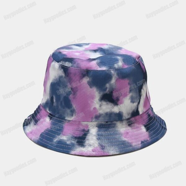1626437888686_1.jpg Multicolor Tie-dye Reversible Bucket Hat
