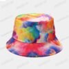 1626437907683_1.jpg Multicolor Tie-dye Reversible Bucket Hat