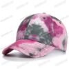 Tie Dye Multicolor Caps-Various Designs