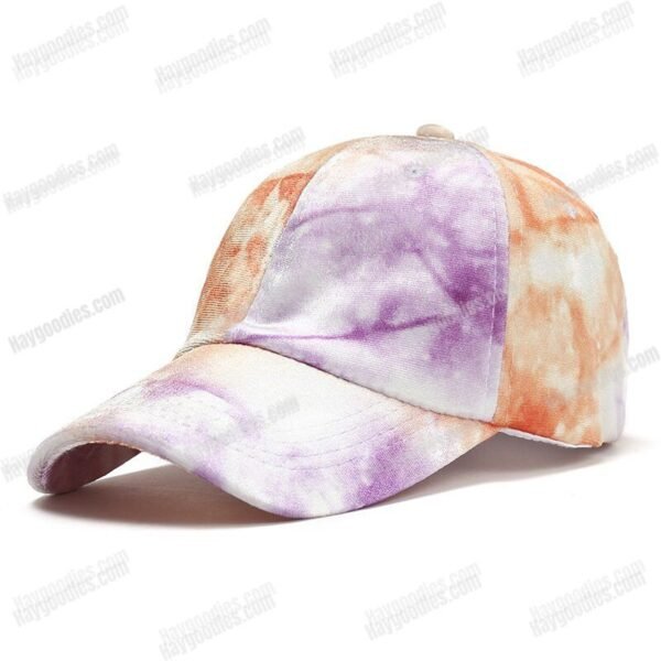 Tie Dye Multicolor Caps-Various Designs