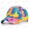 Tie Dye Multicolor Caps-Various Designs