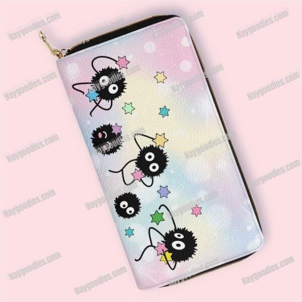 Kawaii Cute Soot Sprites PU Zipper Purse