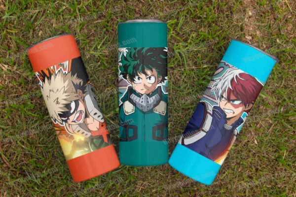 1a3-1.jpg My Hero Academia/Boku no Hero Academia 20oz Skinny Tumbler with Straw-Various Designs