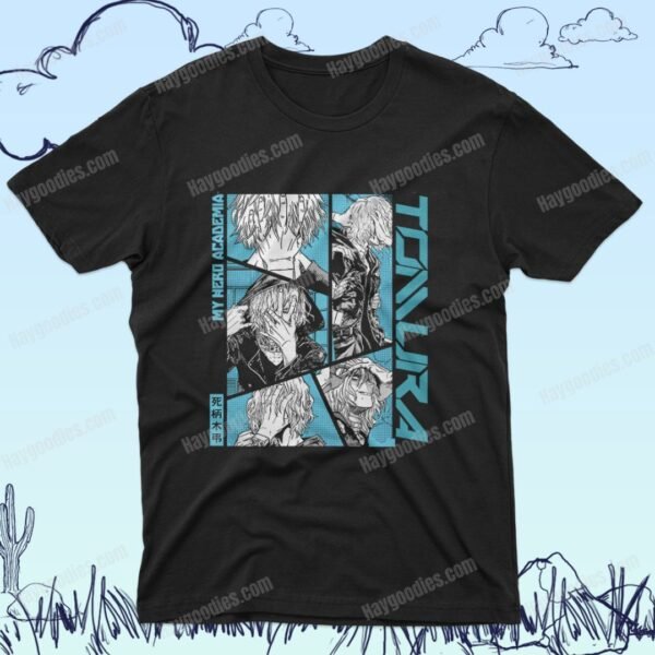 25 Shigaraki Tomura Unisex Black T-Shirts-Kids and Adult Sizes to 5XL-Various Designs
