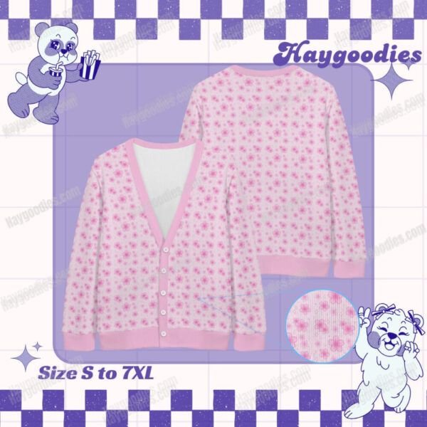 34.jpg Pink Sakura Knit Cardigan – Pastel Floral, Cosy & Size-Inclusive (S–7XL)