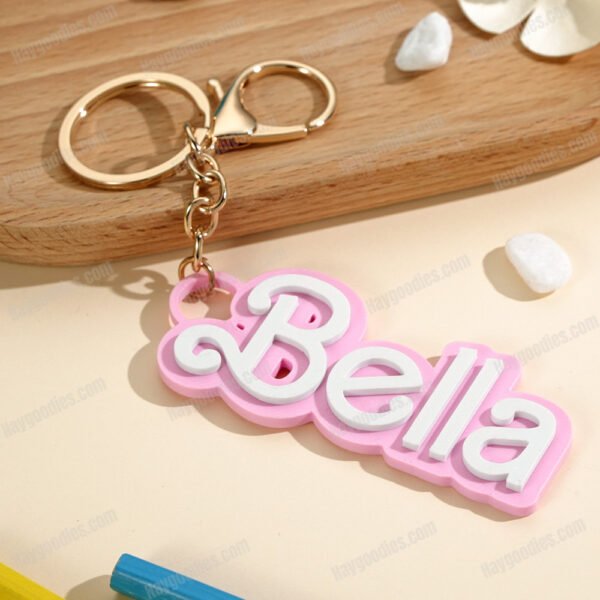 37d10166-ccda-4eab-9728-3b4e4d2138cd-0.jpeg Personalised Name Tag Charm Keychain