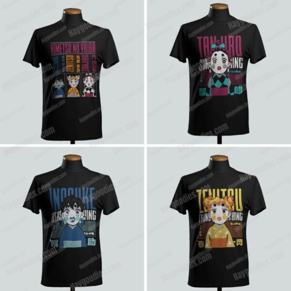 3maindaughters.jpg Demon Slayer Anime Unisex T-Shirts