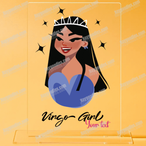 Personalised Acrylic Stand Display-Vertical