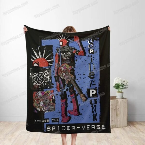 6_20241121_165912_0005.jpg Spider-Verse Fleece Blanket-Various Sizes and Designs