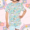 8 Care Bears Pattern Kids Unisex T-Shirt