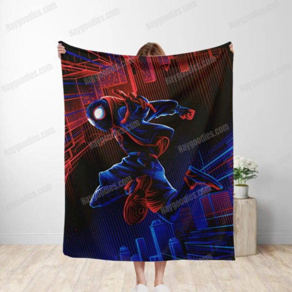 8_20241121_165912_0007.jpg Spider-Verse Fleece Blanket-Various Sizes and Designs