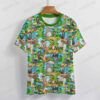junglebook-fr Jungle Book Pattern T-Shirt-XS to 7XL