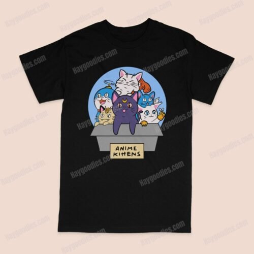 Anime Cats Unisex T-Shirts-S to 5XL