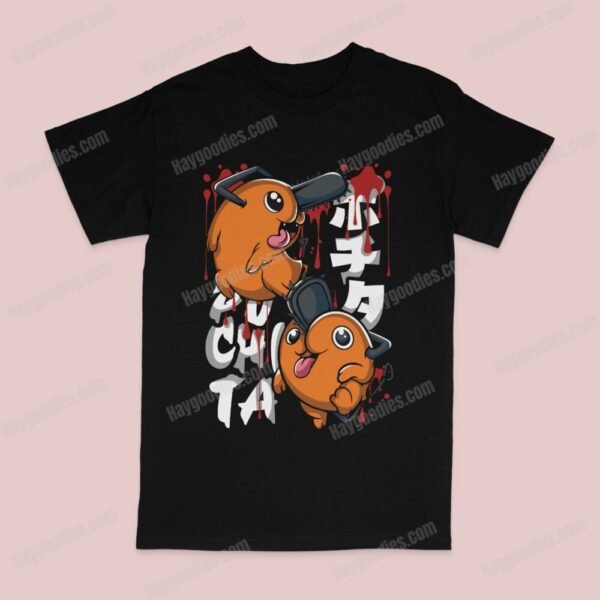 Cm2.jpg Pochita Chainsaw Man Anime Unisex T-Shirts-S to 5XL-Various Design