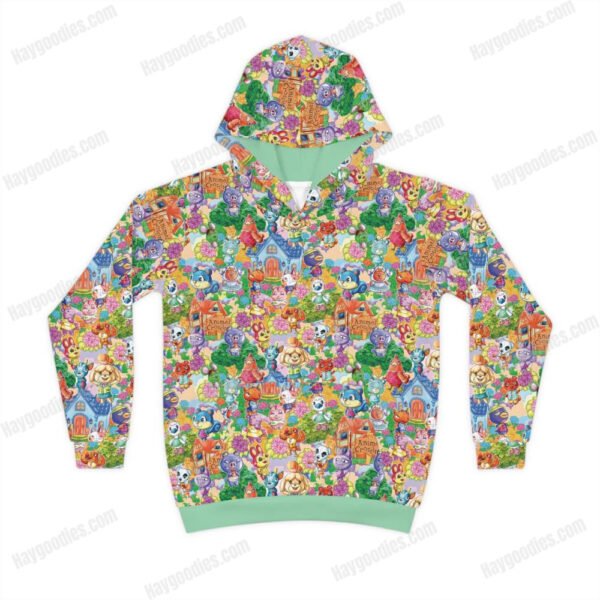 Animal Crossing Kids Hoodie-Green