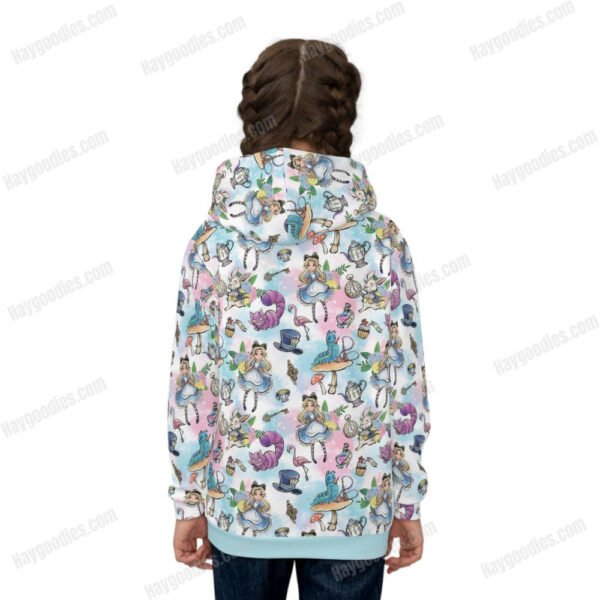 Person-Back-1.jpg Alice in Wonderland Kids Hoodie