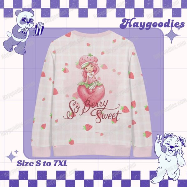 Strawberry Shortcake Knit Cardigan-S to 7XL