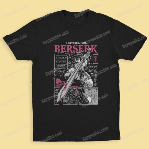 berserk1 Berserk Anime Unisex T-Shirts-S to 5XL