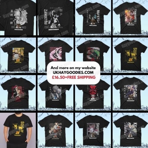 bleachboard2 Bleach Unisex Black T-Shirts-Adult Sizes S to 5XL-Various Designs