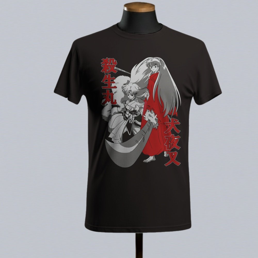 blktee inusessho2 Inuyasha Anime Unisex T-Shirts-Kids and Adult Sizes to 5XL-Various Designs