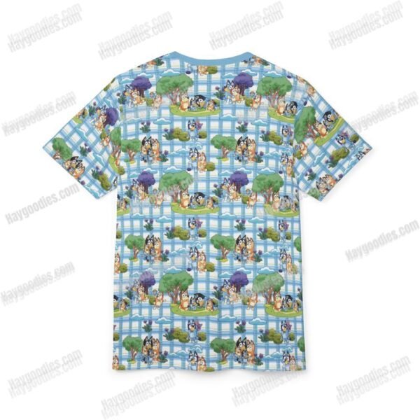 bluey1Back.jpg Bluey Pattern Kids Unisex T-Shirt-Various Designs