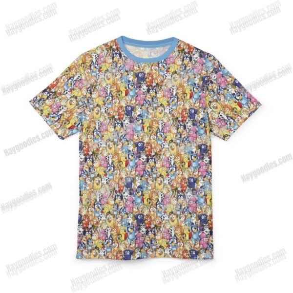 bluey2bFront.jpg Bluey Pattern Kids Unisex T-Shirt-Various Designs