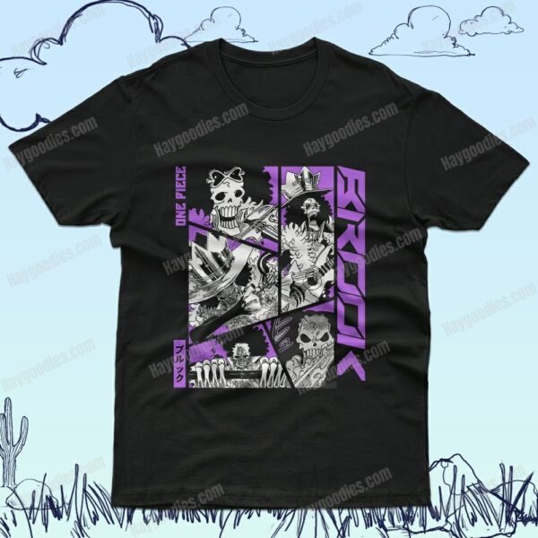 brook.jpg One Piece Anime Unisex T-Shirts-S to 5XL-Various Designs