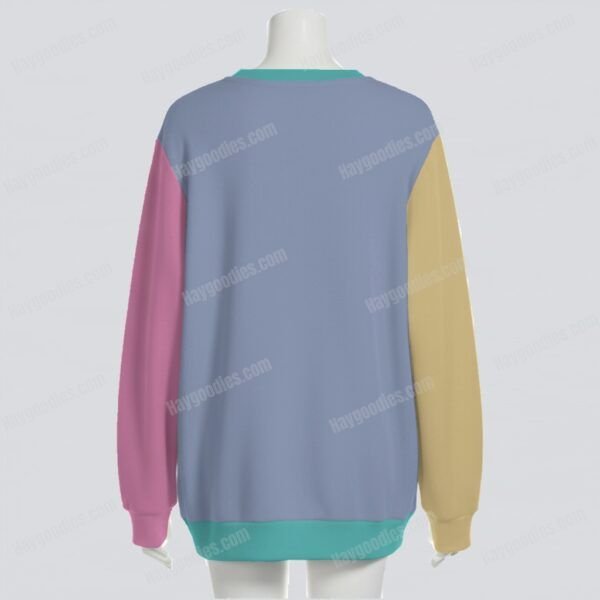 colour block cardigan s-7xl