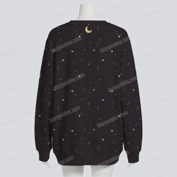 Black Sailor Moon–inspired Luna & Artemis cardigan