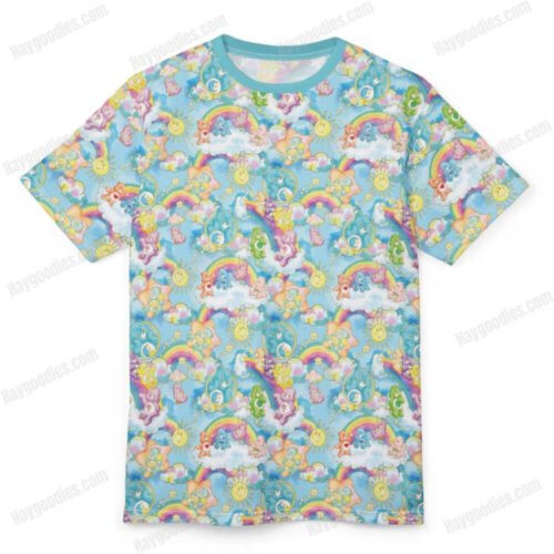 cb1-1.jpg Care Bears Pattern Kids Unisex T-Shirt