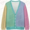 colour block cardigan s-7xl