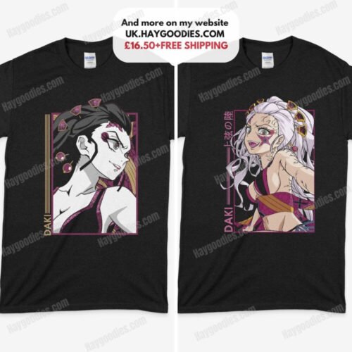 Daki Demon Slayer Anime Unisex T-Shirts-S to 5XL