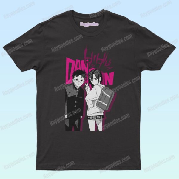 dandadan1.jpg Dandadan Unisex Black T-Shirts-Adult Sizes S to 5XL-Various Designs