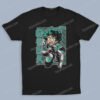 Midoriya Izuku Unisex Black T-Shirts-Kids and Adult Sizes to 5XL-Various Designs