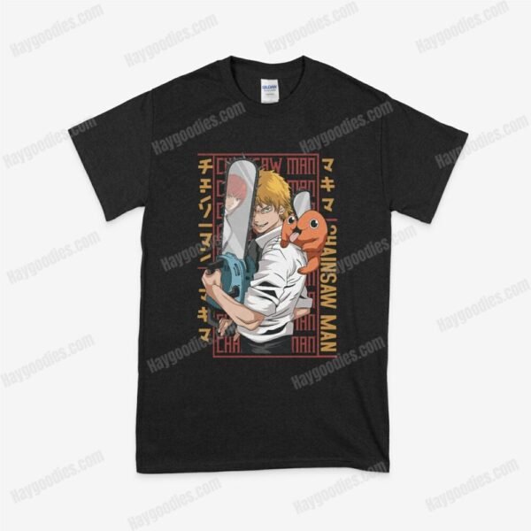 denji2.jpeg Denji Chainsaw Man Anime Unisex T-Shirts-S to 5XL-Various Designs