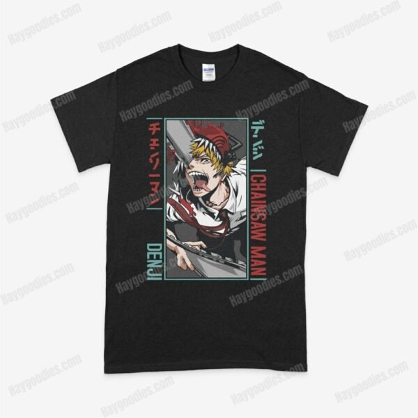 denji5.jpeg Denji Chainsaw Man Anime Unisex T-Shirts-S to 5XL-Various Designs
