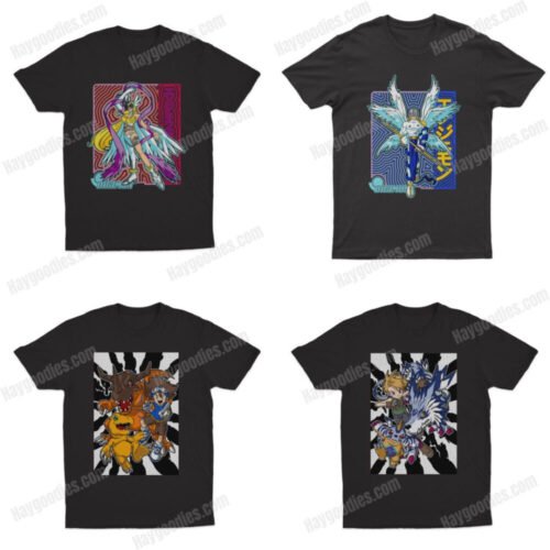 digimontees2.jpg Digimon Anime Unisex T-Shirts-Kids to Adult Sizes Up to 5XL
