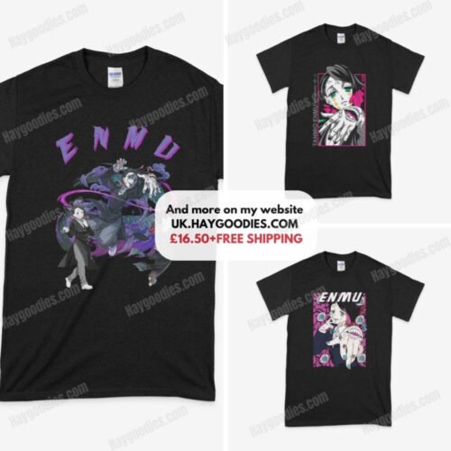 Enmu Demon Slayer Anime Unisex T-Shirts-S to 5XL-Various Designs
