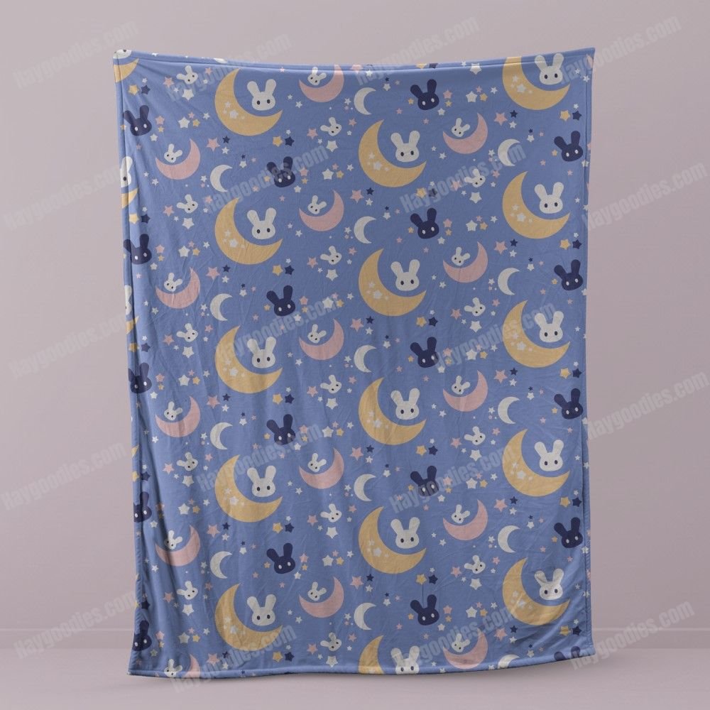 fleeceblanket bunnyblue