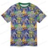Ninja Turtles Pattern T-Shirt-XS to 7XL-Green