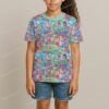 Lilo and Stitch Pattern Kids Unisex T-Shirt