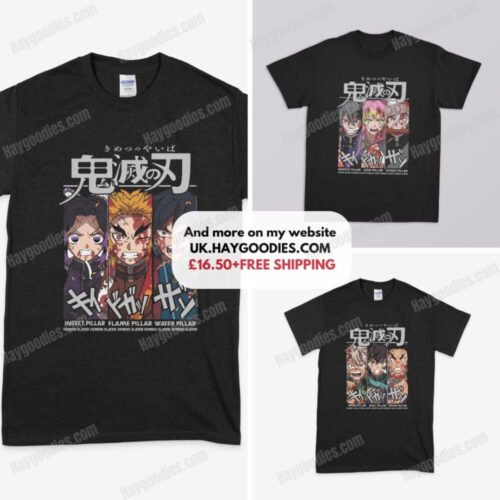 Demon Slayer Hashira Anime Unisex T-Shirts-S to 5XL