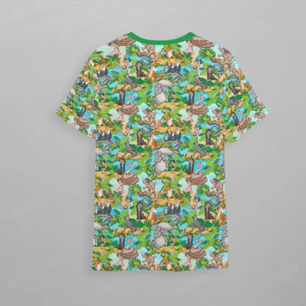 jbb.webp Jungle Book Pattern Kids Unisex T-Shirt