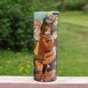 jjk1b-1.jpg Jujutsu Kaisen 20oz Skinny Tumbler with Straws-Various Designs