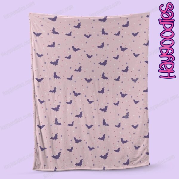 Halloween Cuties Pattern Soft Fleece Blanket-Various Sizes and Designs